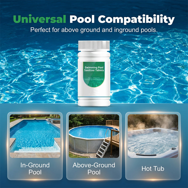 Tabletas desinfectantes gratis para piscinas