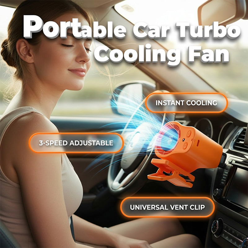 Handsfree persoonlijke koelventilator met led-display
