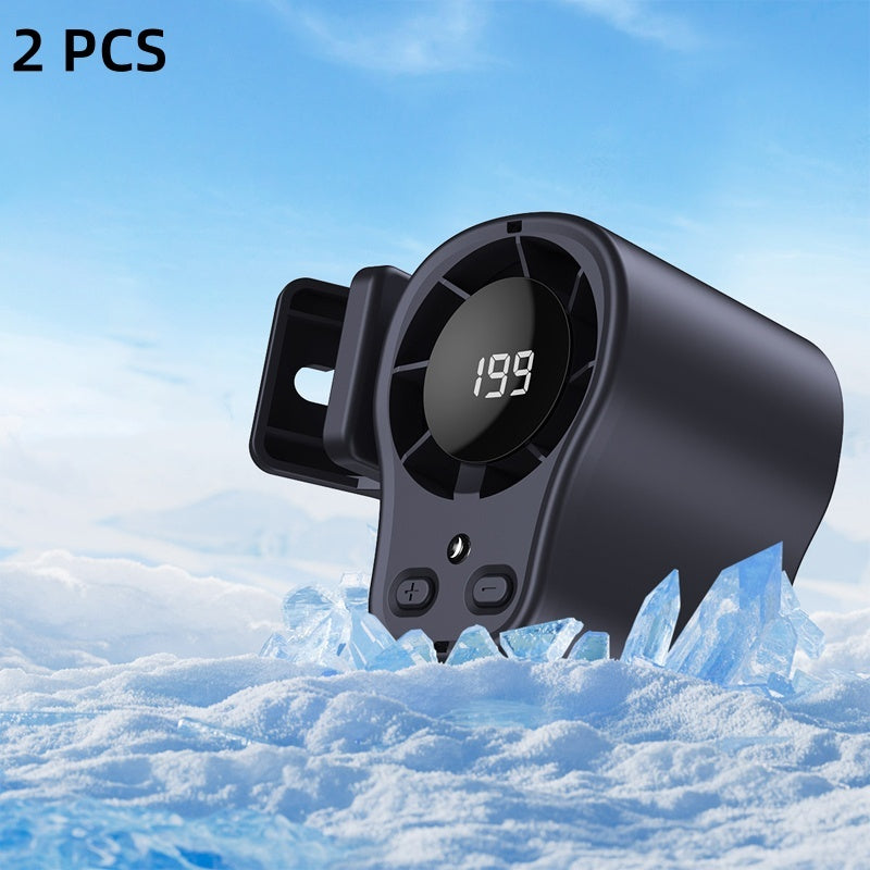 Handsfree persoonlijke koelventilator met led-display