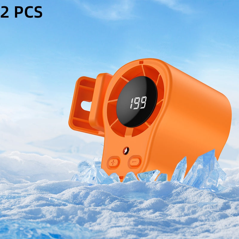 Handsfree persoonlijke koelventilator met led-display