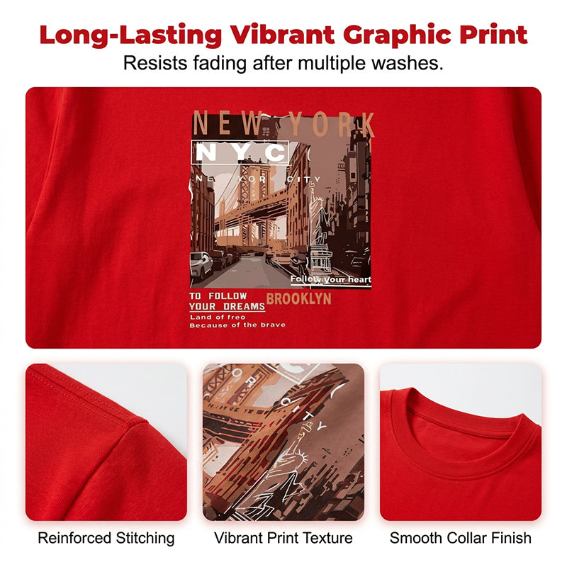 Urban Style New York City Short Sleeve Top