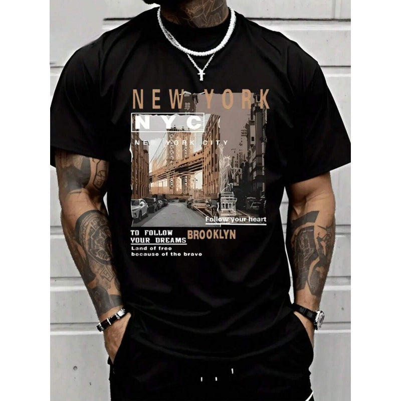 Urban Style New York City Short Sleeve Top