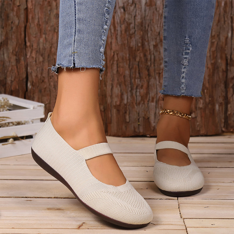 Ballerines en maille respirante ¨C douces comme des nuages, semelle antidérapante. Marchez pendant des heures, vos pieds restent frais et au sec. Votre nouvelle paire préférée