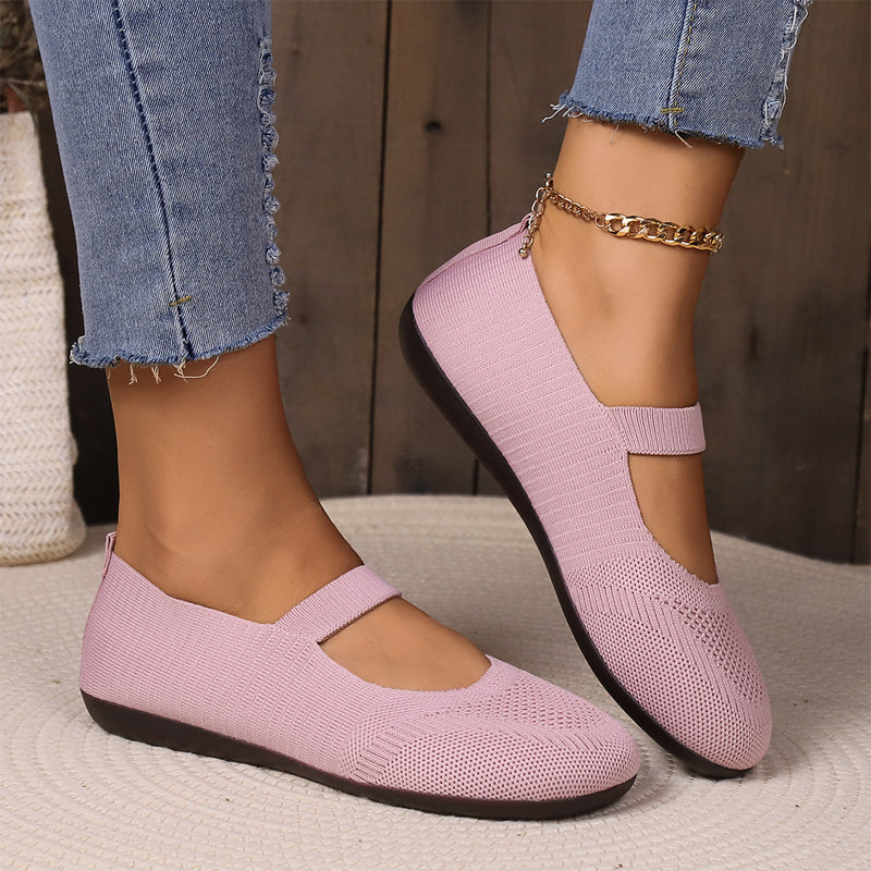 Ballerines en maille respirante ¨C douces comme des nuages, semelle antidérapante. Marchez pendant des heures, vos pieds restent frais et au sec. Votre nouvelle paire préférée