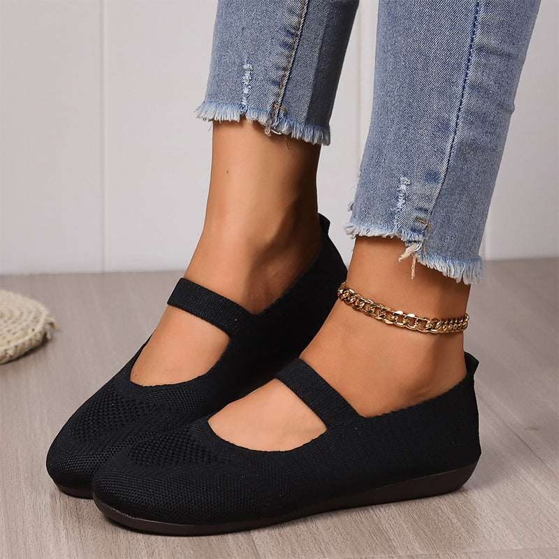 Ballerines en maille respirante ¨C douces comme des nuages, semelle antidérapante. Marchez pendant des heures, vos pieds restent frais et au sec. Votre nouvelle paire préférée