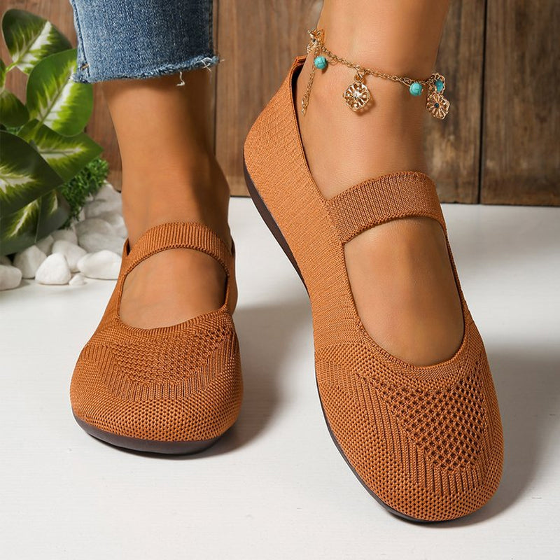 Ballerines en maille respirante ¨C douces comme des nuages, semelle antidérapante. Marchez pendant des heures, vos pieds restent frais et au sec. Votre nouvelle paire préférée
