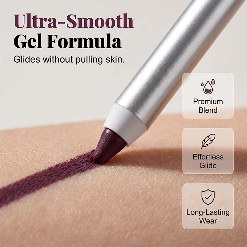 Matita eyeliner in gel gratuita e waterproof ¨C definizione intensa e duratura