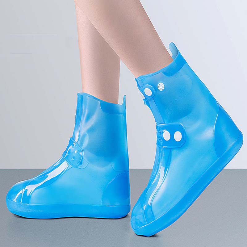 Cubrecalzado alto reutilizable, impermeable y antideslizante