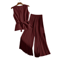 Women's Sleeveless Top & Pants 2-Piece Set