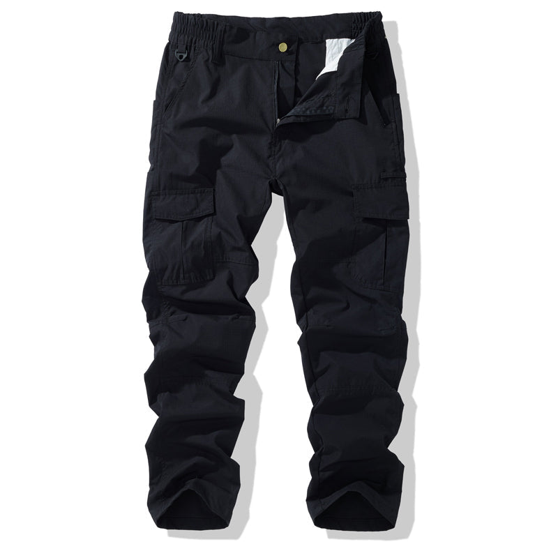 Pantaloni cargo tattici da uomo con molteplici tasche
