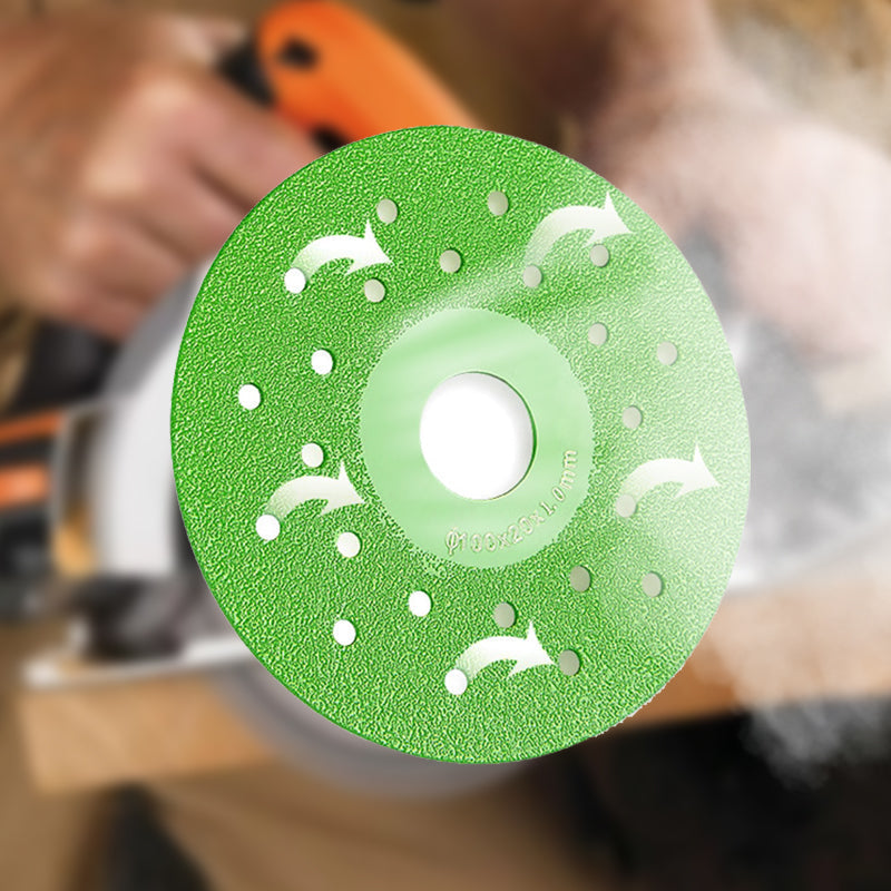 GratisDisco de corte y desbaste plano para azulejos, pizarra, mármol y cerámica