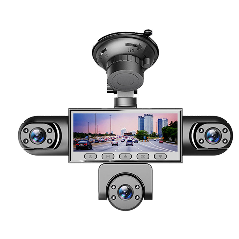 Panoramische dashcam met 5 camera's ¨C volledig zicht zonder dode hoeken