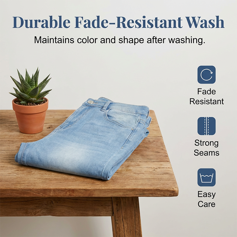 Capri-jeans met hoge taille - rekbaar comfort en flatterende lift