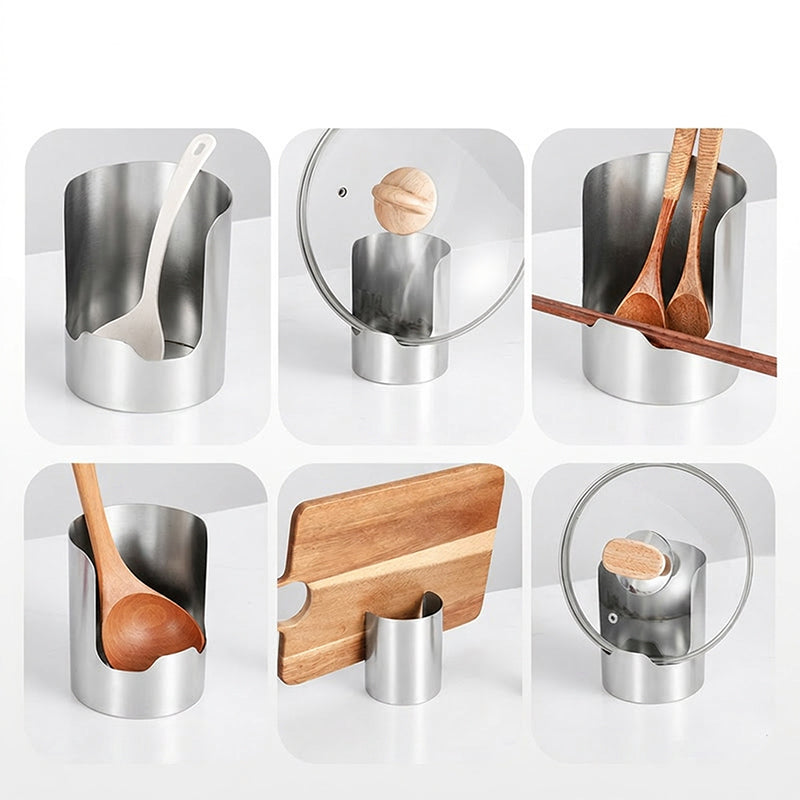 Portautensilios de cocina multifuncional