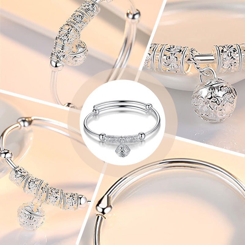 Pulsera de brazalete elegante y ajustable para mujer