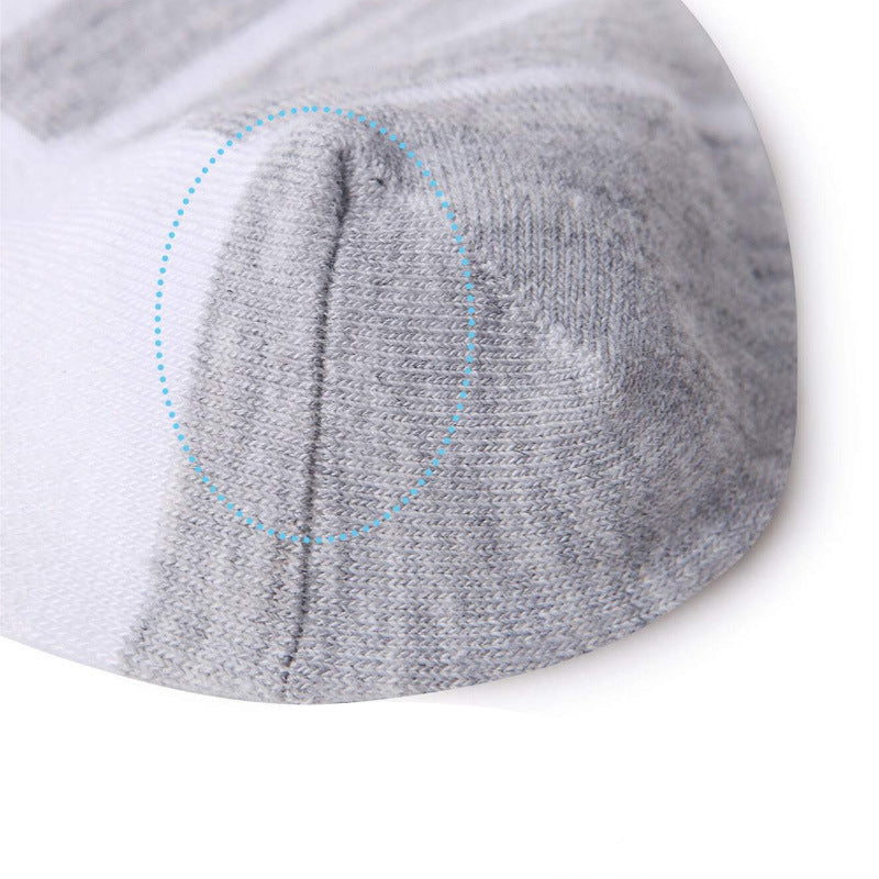 Unisex casual enkelsokken met ademend comfort