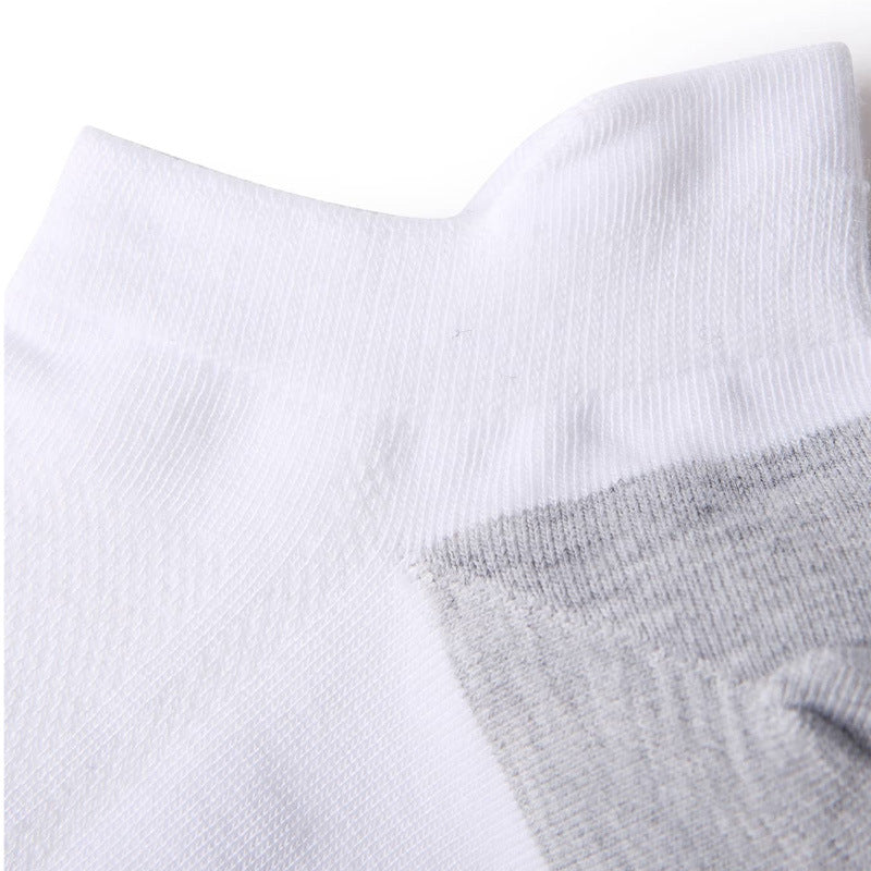 Unisex casual enkelsokken met ademend comfort