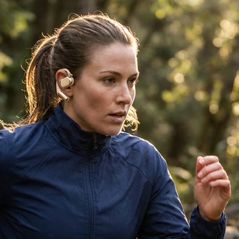 Auriculares inalámbricos de ajuste cómodo y diseño abierto