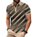 Camisas con cuello y estampado geométrico para hombre