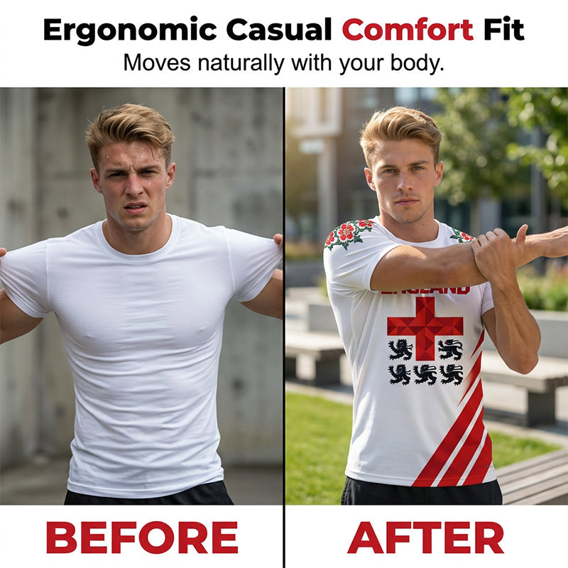 Premium England Football Fan Jersey