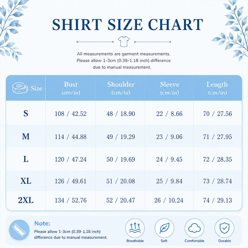 Chemise décontractée premium respirante