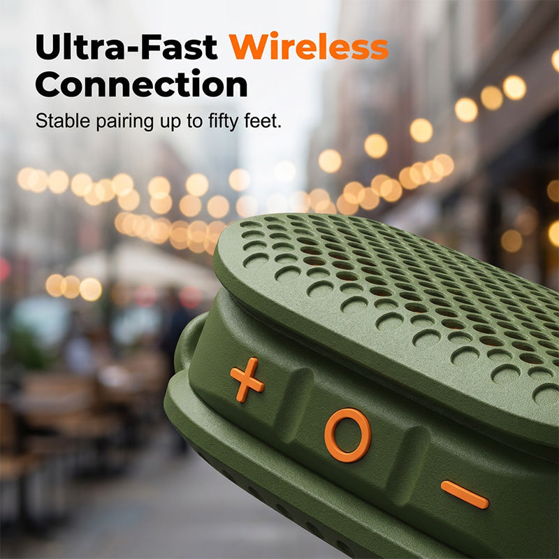 Altoparlante Bluetooth portatile speciale ¨C Stereo TWS, impermeabile IPX5, bassi potenti