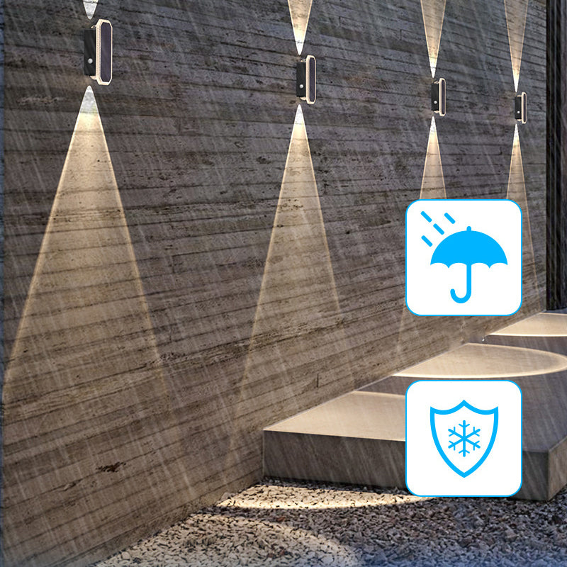 Up & Down Solar Wall Light