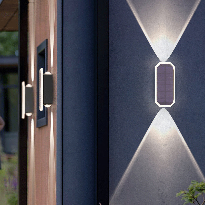 Up & Down Solar Wall Light