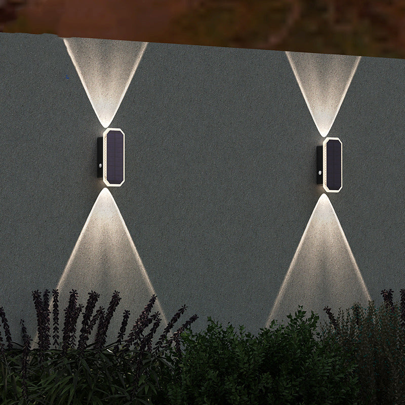 Up & Down Solar Wall Light