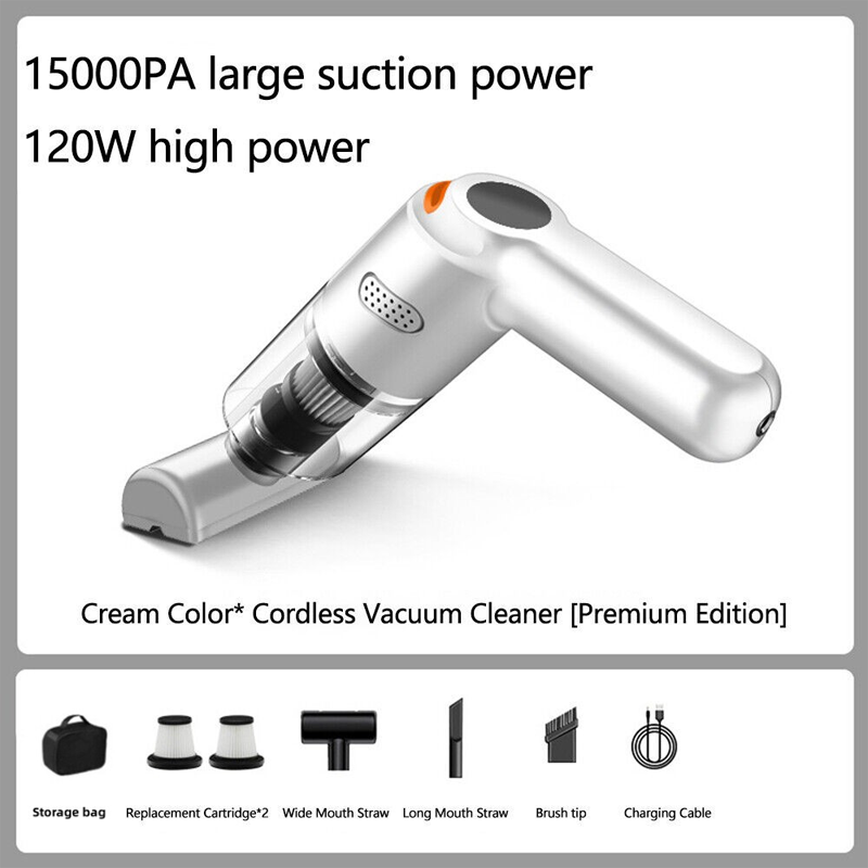 Aspirapolvere portatile senza fili per auto - aspirazione da 10000Pa e batteria da 4000mAh