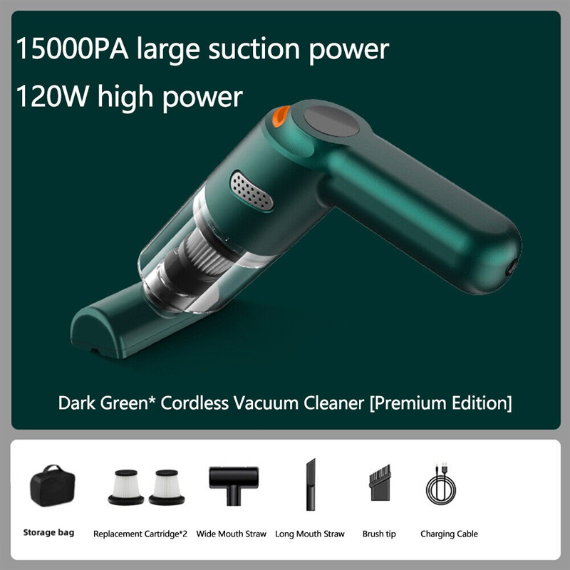 Aspirapolvere portatile senza fili per auto - aspirazione da 10000Pa e batteria da 4000mAh