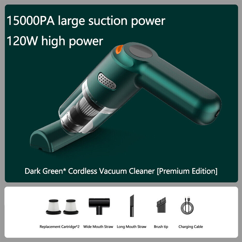 Aspirapolvere portatile senza fili per auto - aspirazione da 10000Pa e batteria da 4000mAh