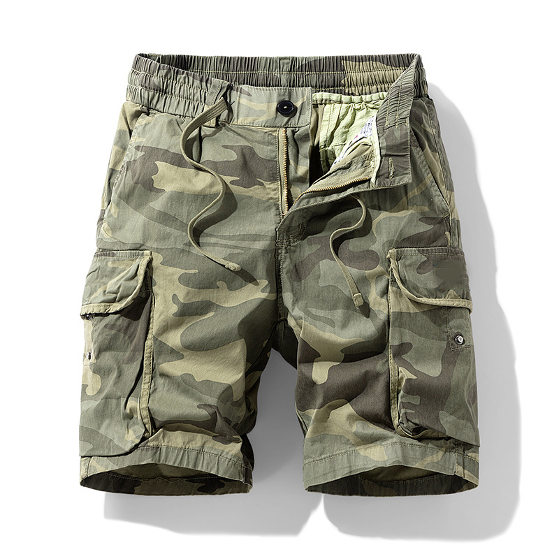 Men's Casual Relaxed Fit Cargo Shorts ¨C Multi-Pockets, Breathable, Rugged