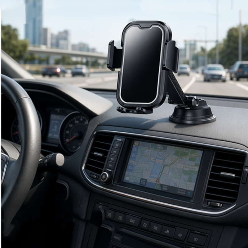 Support de téléphone magnétique à succion pour voiture