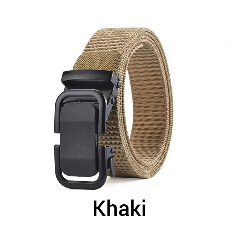 Cinturón táctico de nailon resistente para hombre