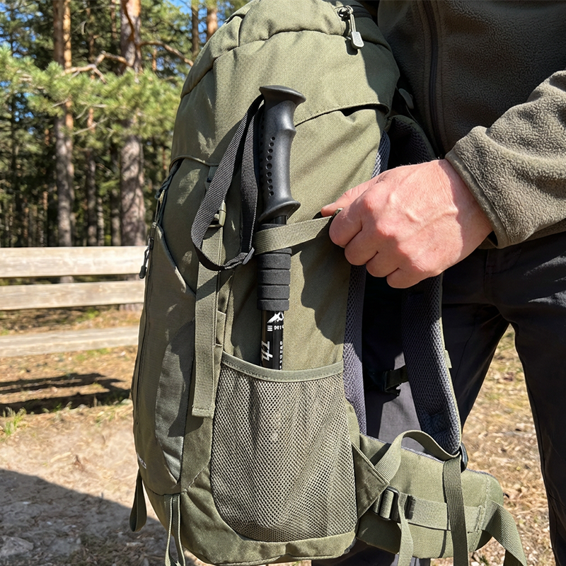 Bâton de trekking réglable en alliage d’aluminium