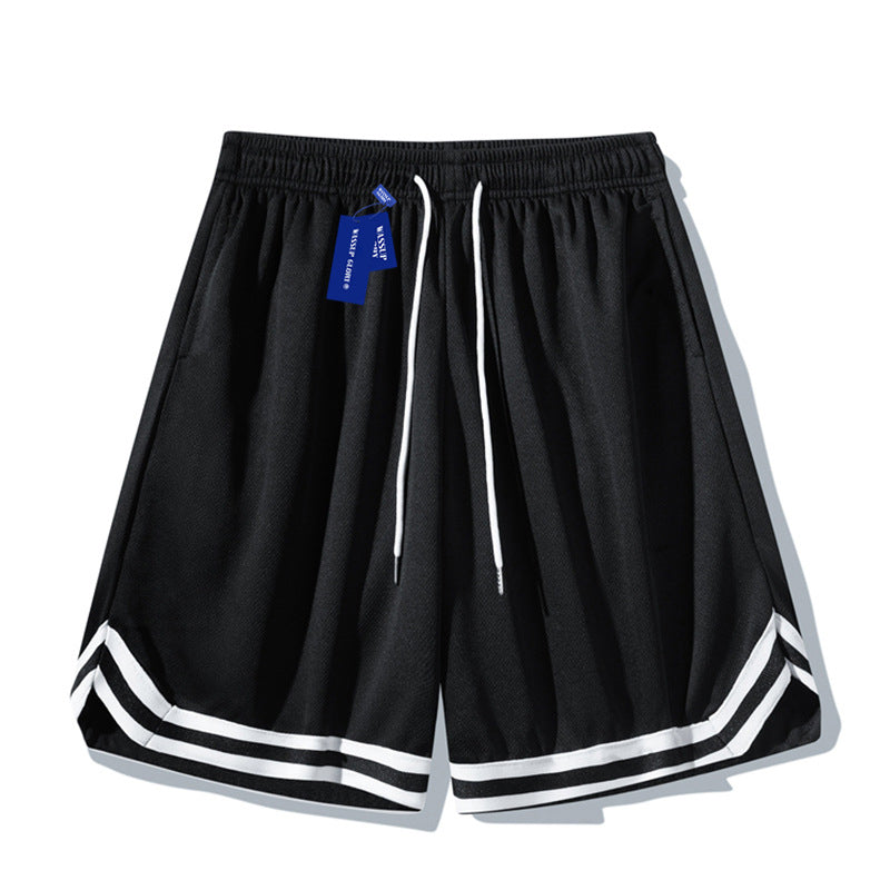 Pantaloncini sportivi da uomo con coulisse e ad asciugatura rapida