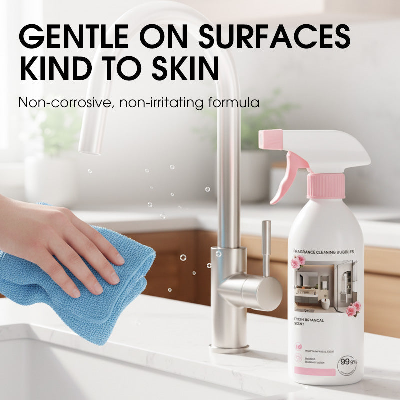 Nettoyant multi-usage pour salle de bains ©\ Butée anti-calcaire, formule douce, parfum frais