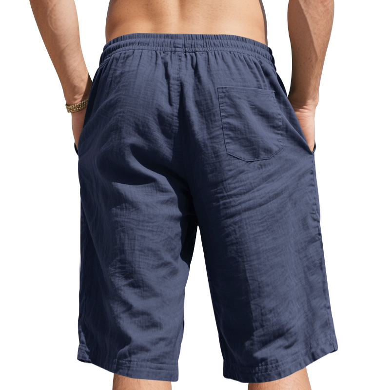Pantaloni traspiranti da casa a gamba corta