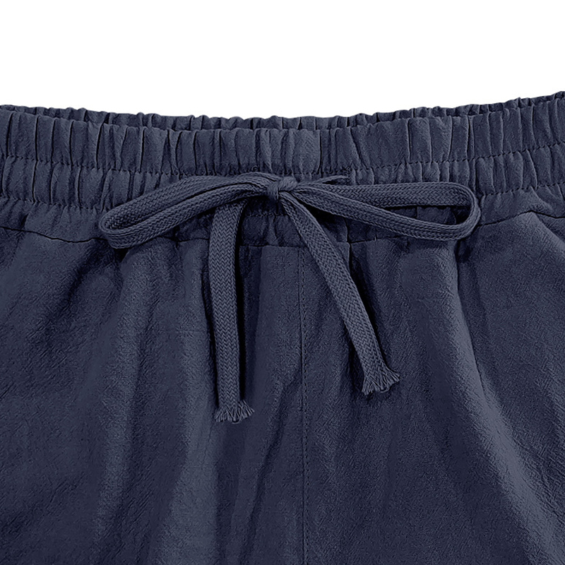 Pantaloni traspiranti da casa a gamba corta