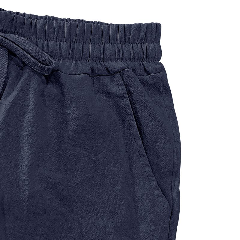 Pantaloni traspiranti da casa a gamba corta