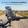 2026 Supporto per smartphone da bici a sgancio rapido ¨C SecureLock e imbottitura antiurto