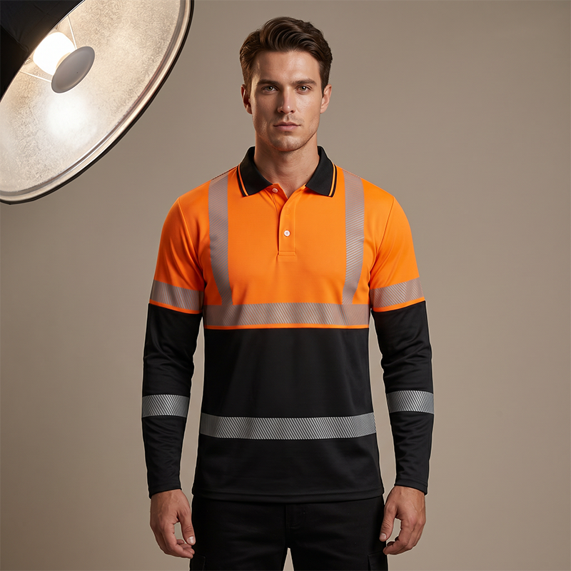 Men's High Visibility Long Sleeve Shirt