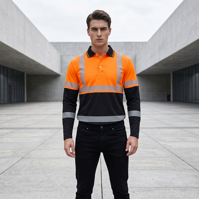Men's High Visibility Long Sleeve Shirt