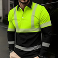 Men's High Visibility Long Sleeve Shirt