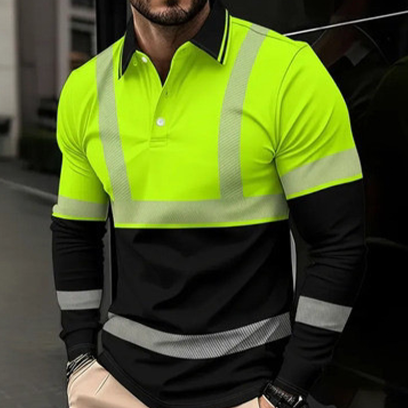 Men's High Visibility Long Sleeve Shirt
