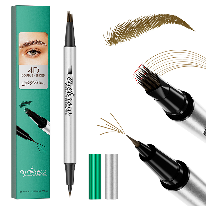 Stylo liquide double embout pour sourcils