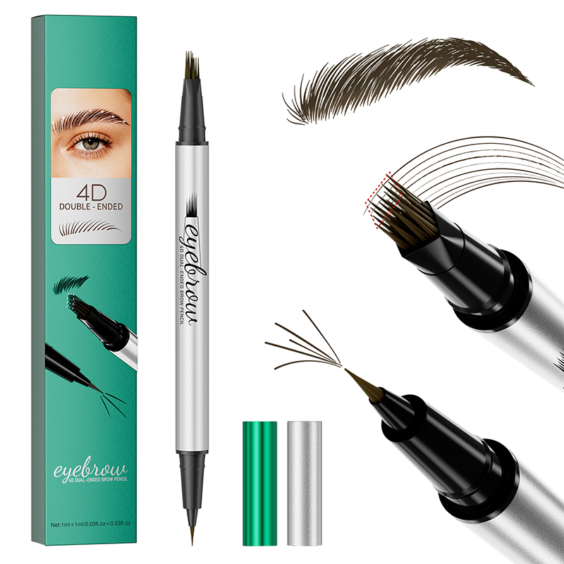 Stylo liquide double embout pour sourcils