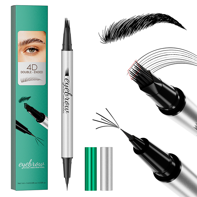 Stylo liquide double embout pour sourcils