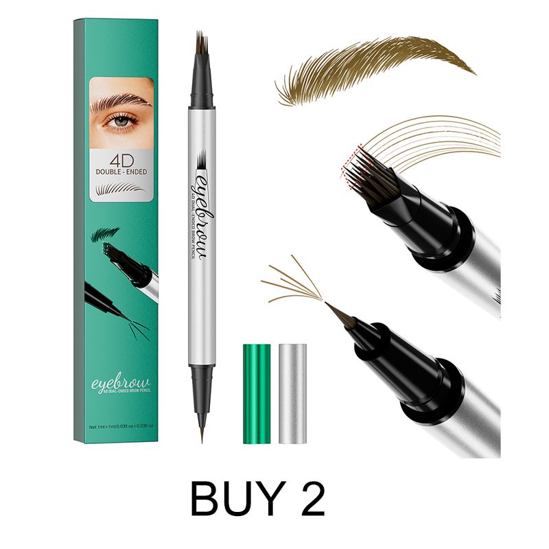 Stylo liquide double embout pour sourcils